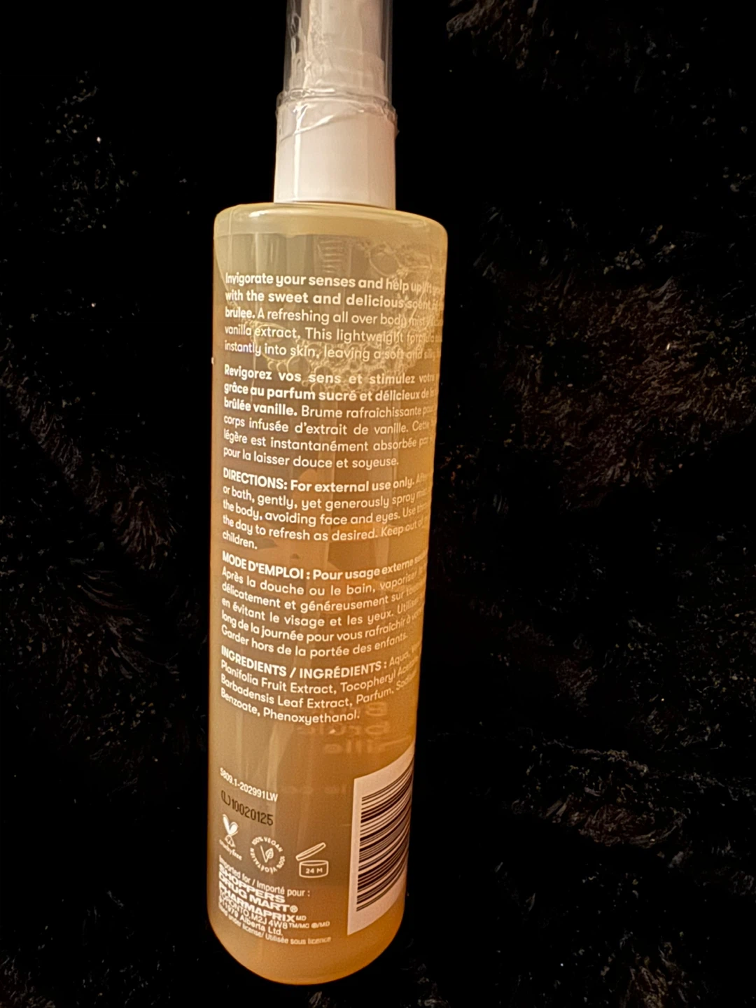 🥕QUO Vanilla Brûlée Body Mist 200ml - photo 2