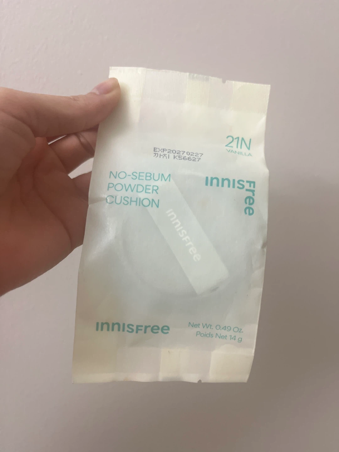 Innisfree No-Sebum Powder Cushion(Refill Pack)