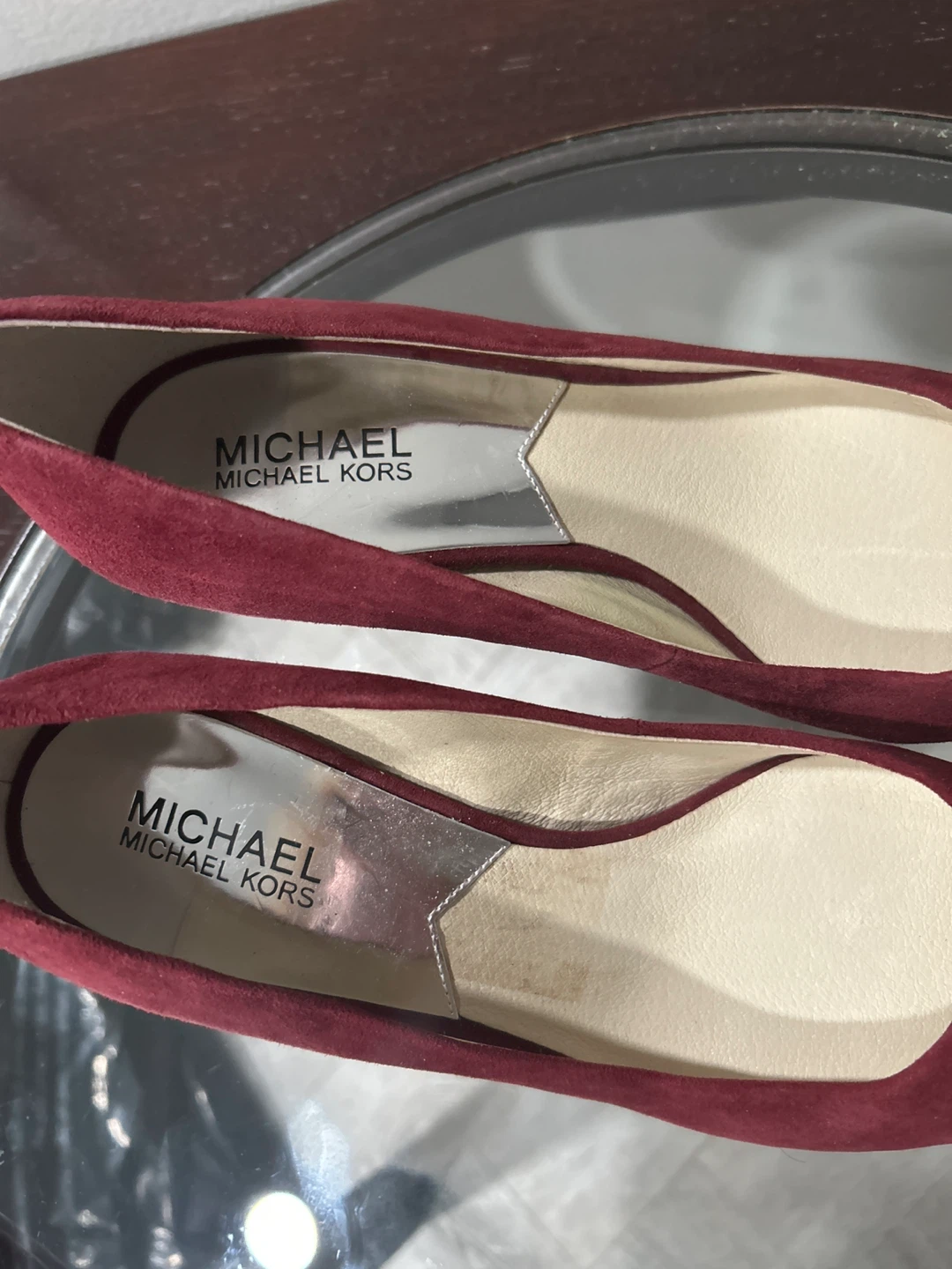 Brand New Michael Kors suede shoes size 81/2 - photo 2