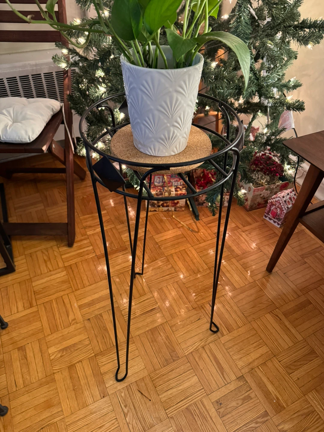 Black Metal Plant Stand