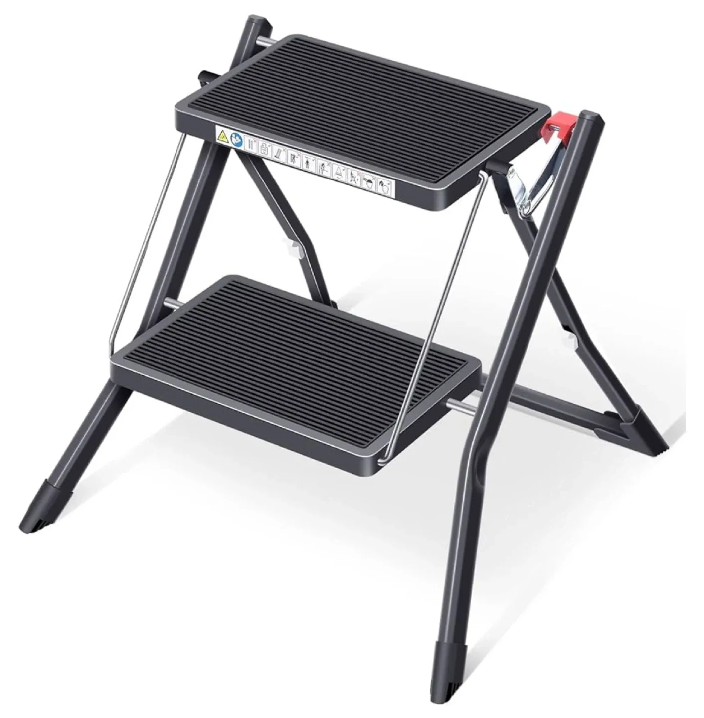 Folding 2-Step Ladder - Lightweight & Easy Storage thumbnail