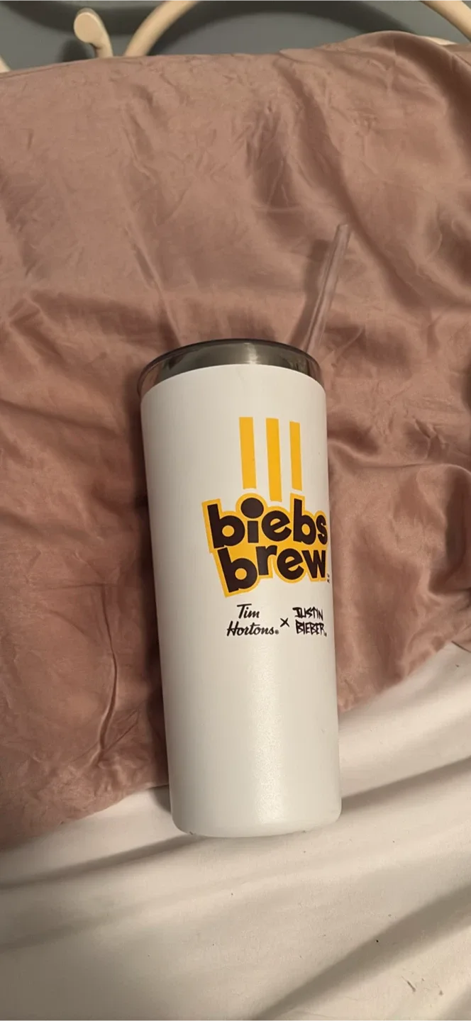 Tim Hortons x Justin Bieber Biebs Brew Tumbler thumbnail