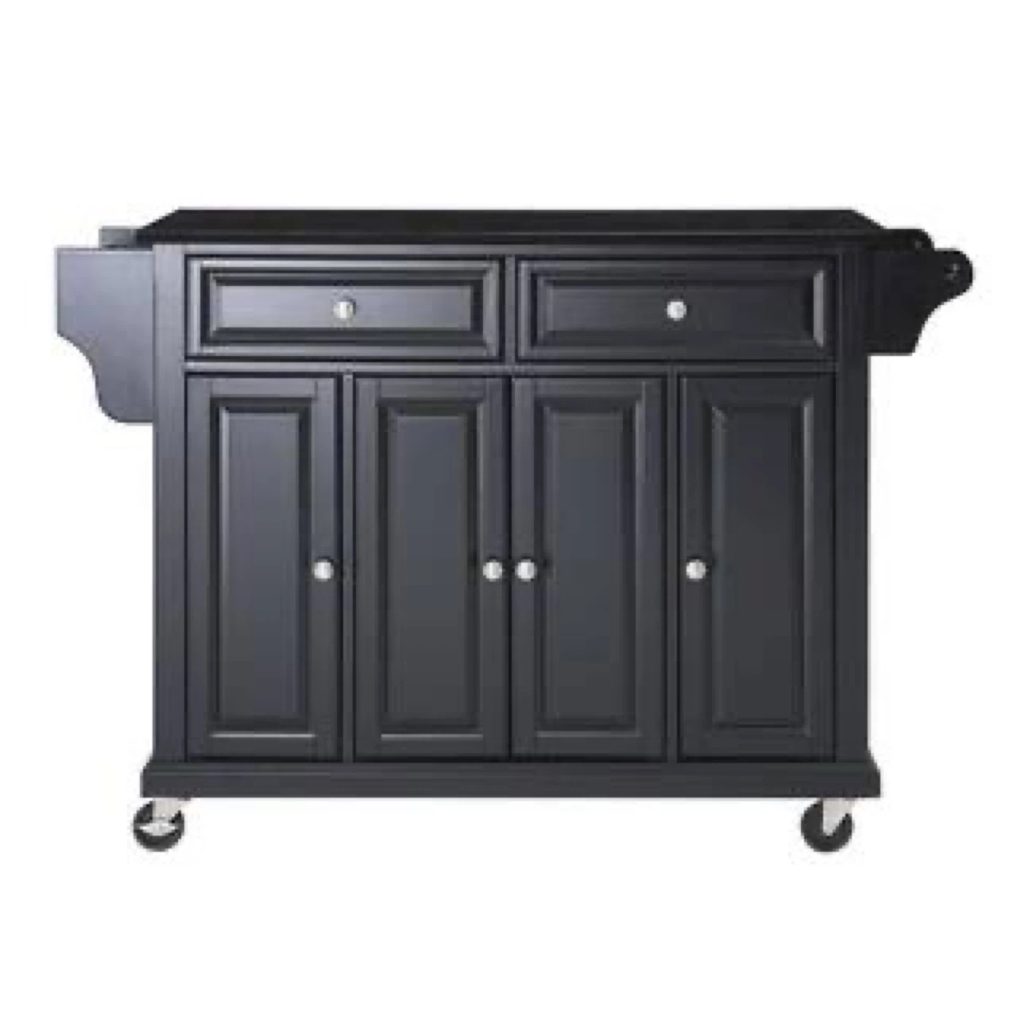 Black Kitchen Island Cart - photo 4