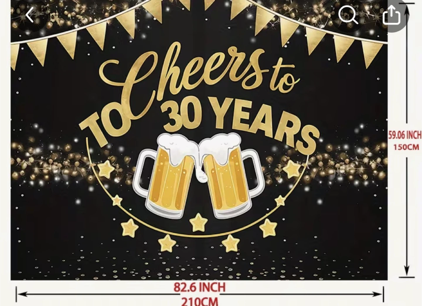 30th Birthday Decor Beer Themed - photo 3