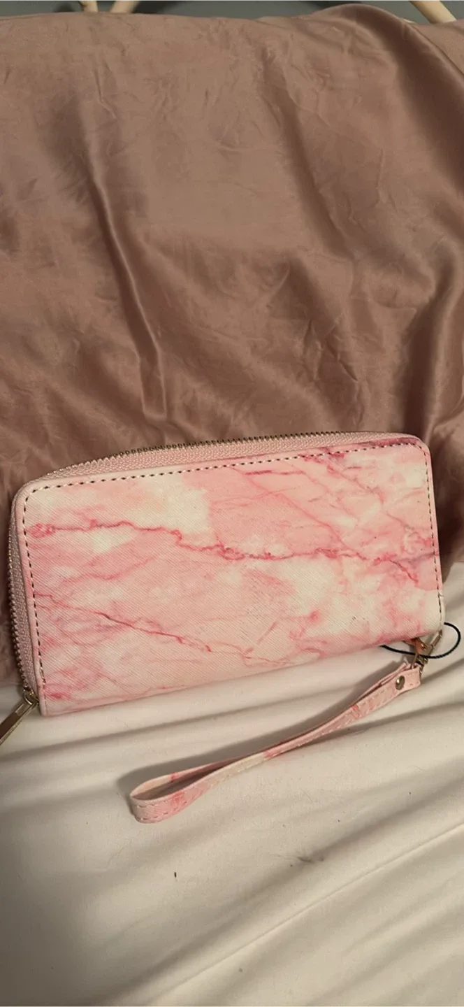 Ardene Marble Pink Wallet thumbnail