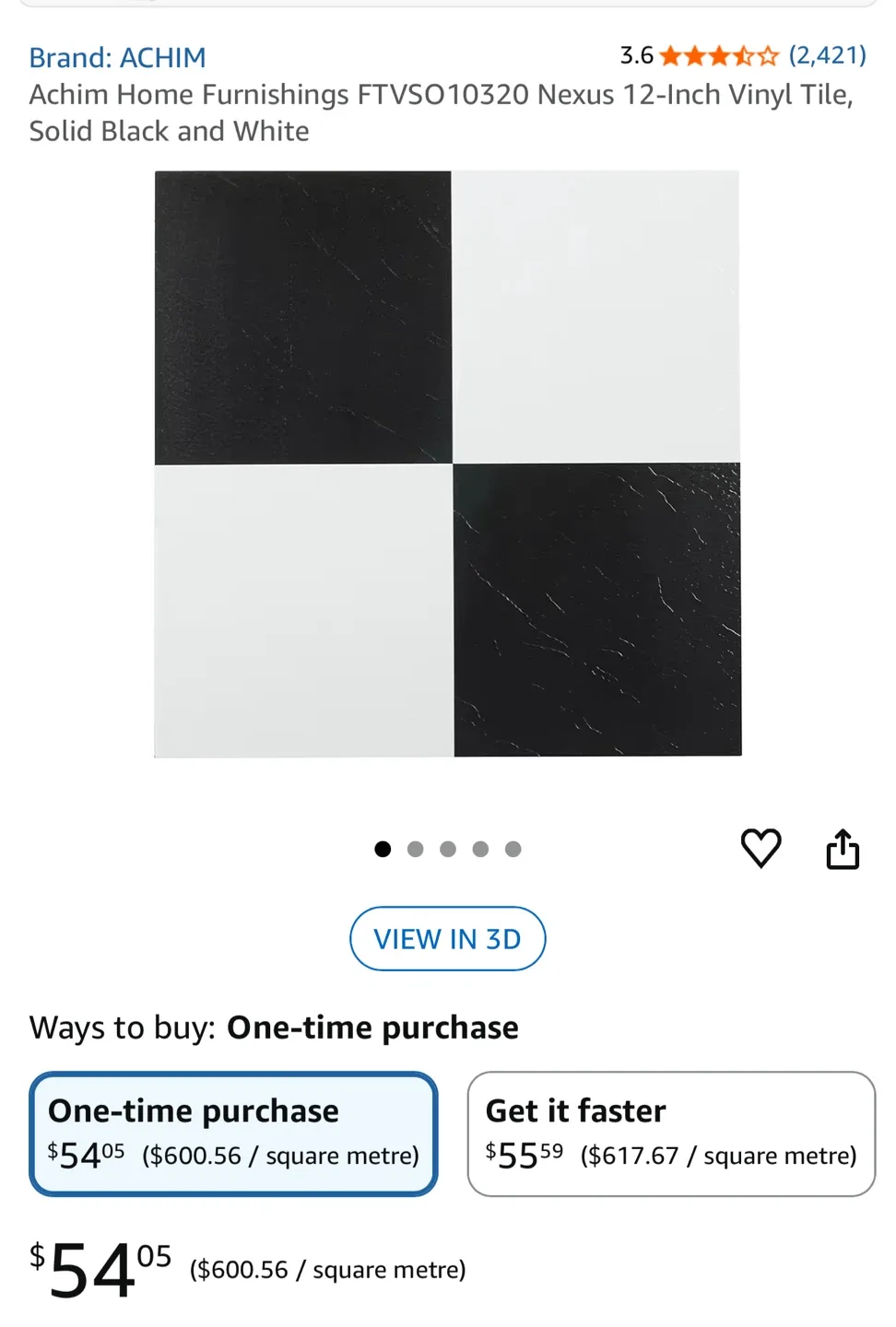 ACHIM Nexus Vinyl Tile & Brick Wallpaper image indicator(4)