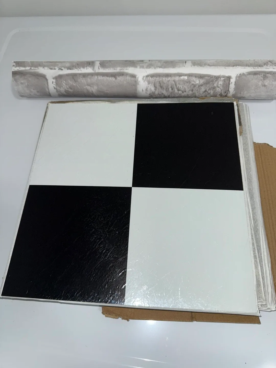 ACHIM Nexus Vinyl Tile & Brick Wallpaper image indicator(2)