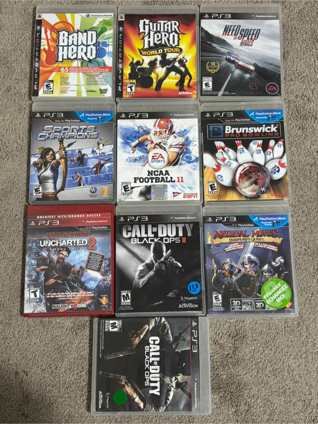 Sony PS3 Console, Games, and Controllers image indicator(5)