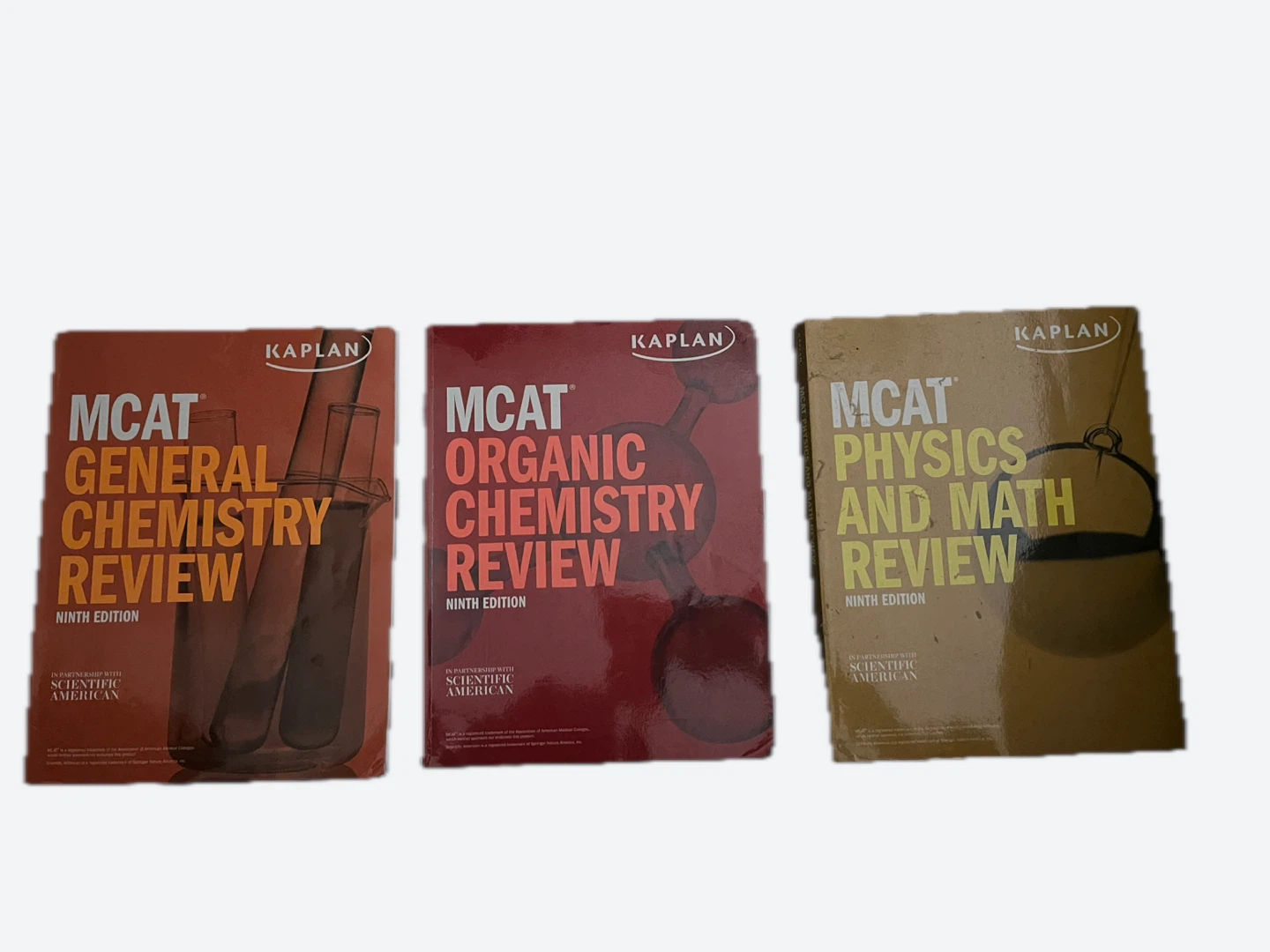Kaplan MCAT Review Book Set