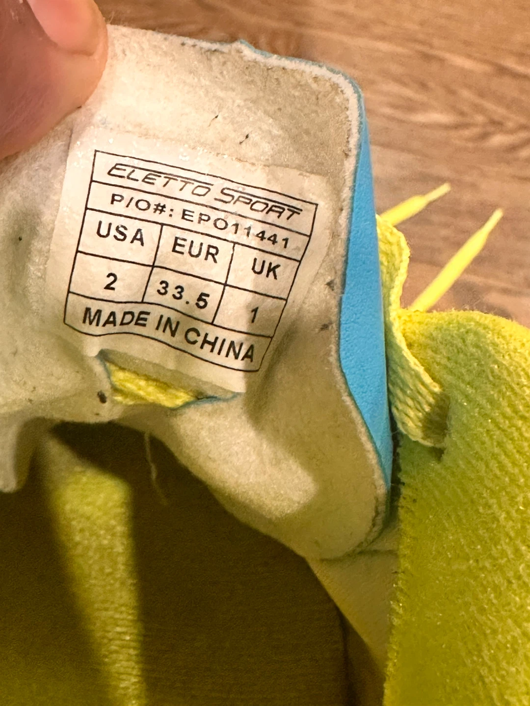 Eletto Sport Kids Soccer Cleats - Size 2 US - photo 3