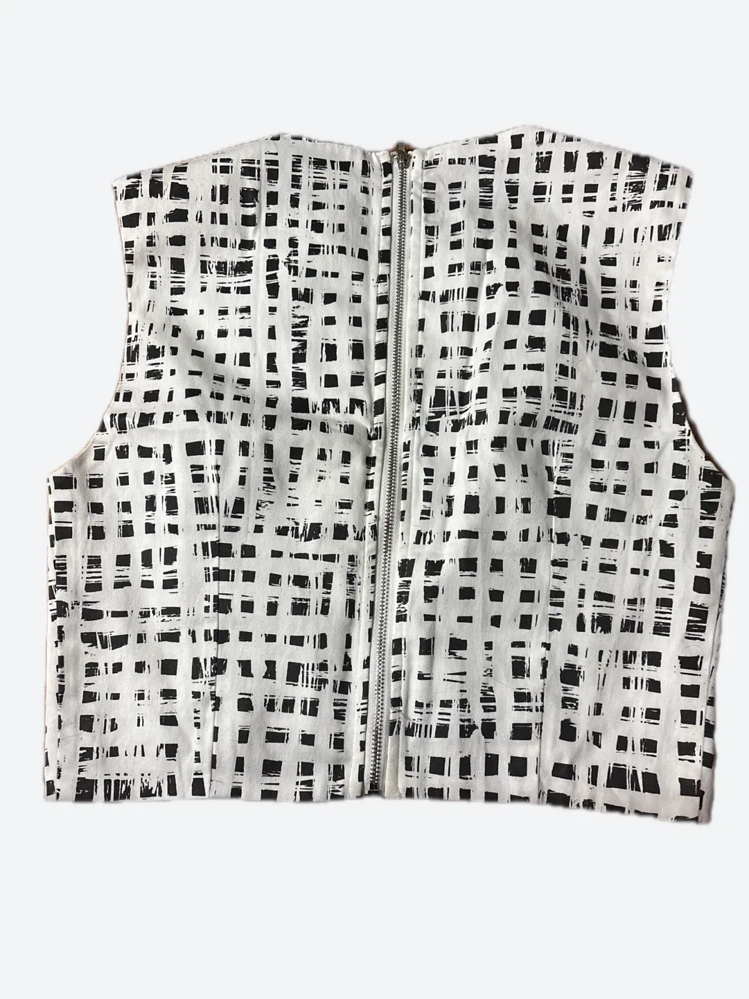 S&B Black & White Crop Top image indicator(2)