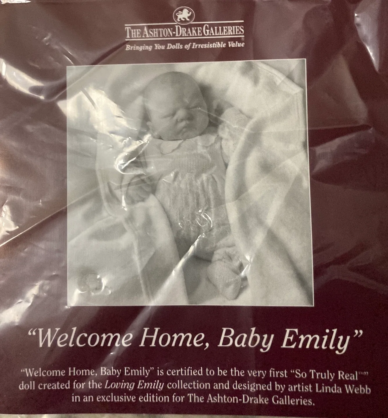 Ashton-Drake Galleries "Welcome Home, Baby Emily" Doll image indicator(4)