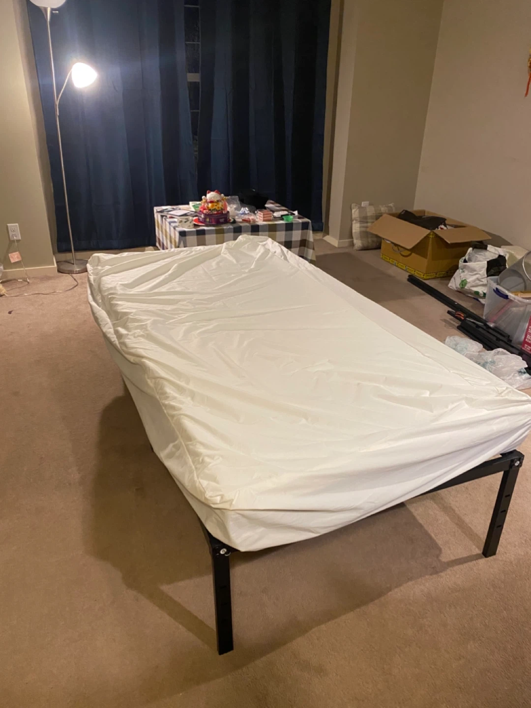 Twin Mattress + Twin bed frame