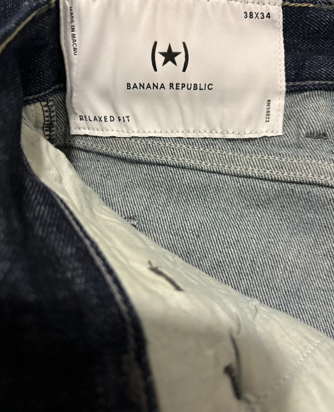 New Banana Republic Relaxed Fit Jeans 38x34 - photo 5
