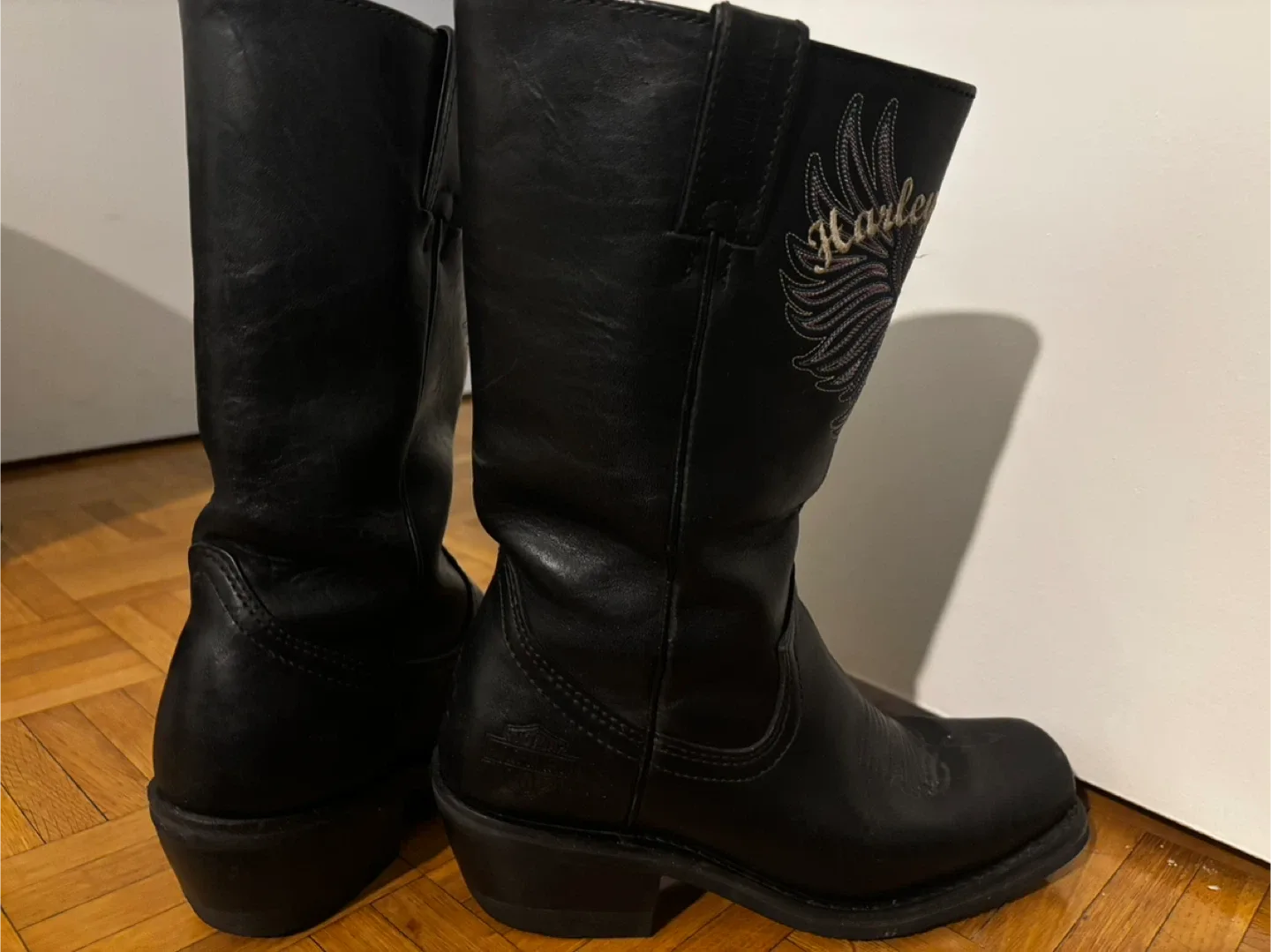 Harley-Davidson Black Leather Boots image indicator(5)