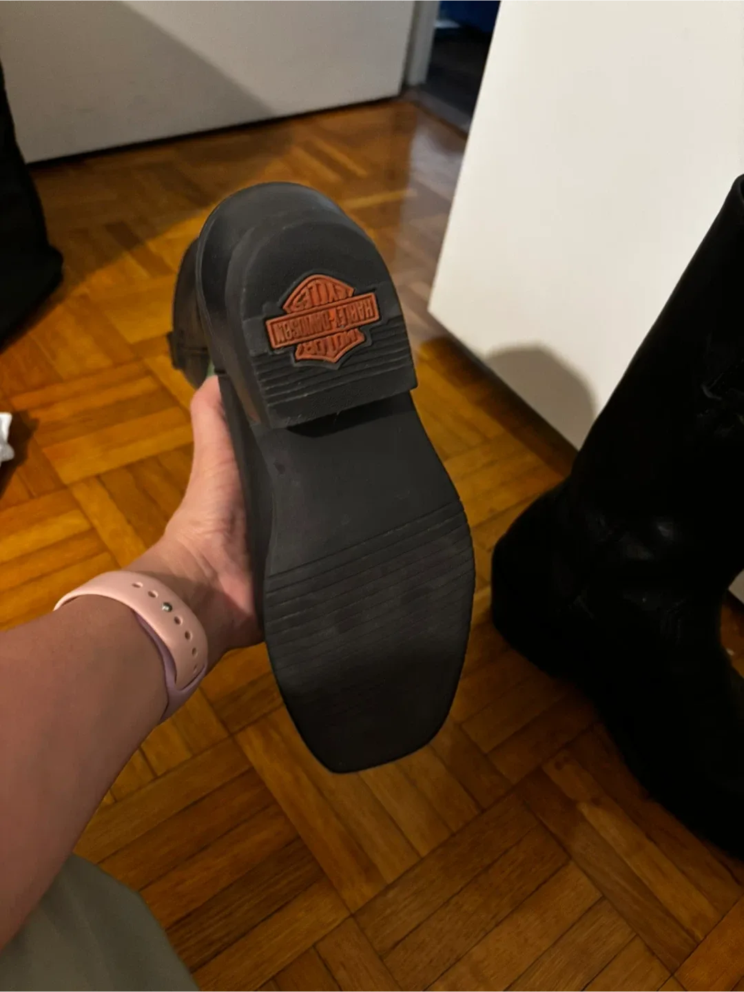 Harley-Davidson Black Leather Boots image indicator(4)