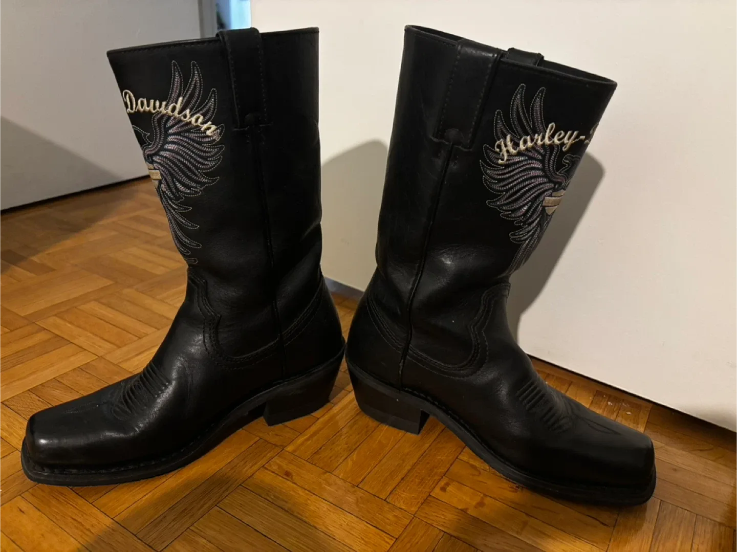 Harley-Davidson Black Leather Boots image indicator(3)