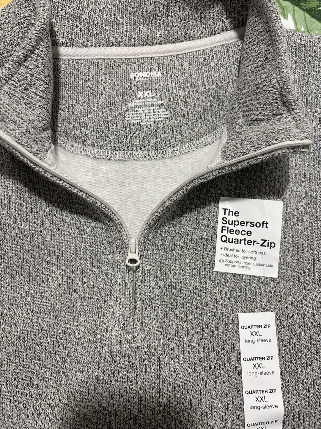 New Sonoma XXL Quarter-Zip Fleece - photo 3