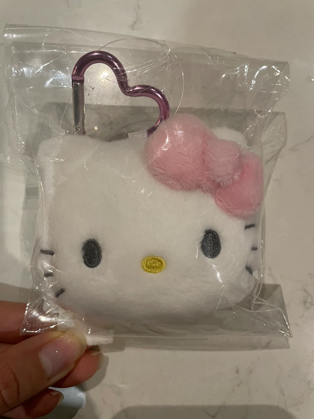 Hello Kitty Plush Clip - New in Package
