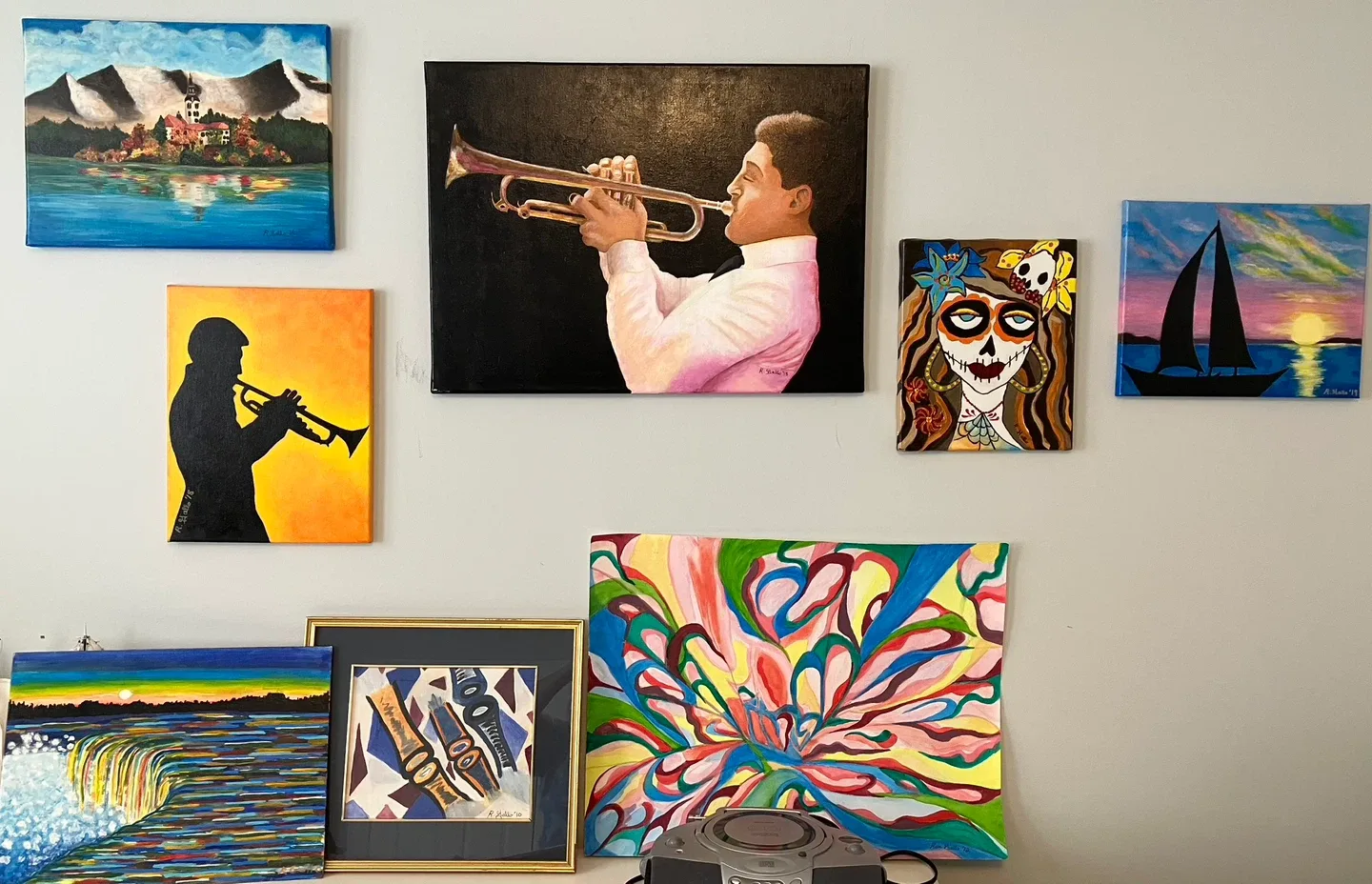 Painting image indicator(2)