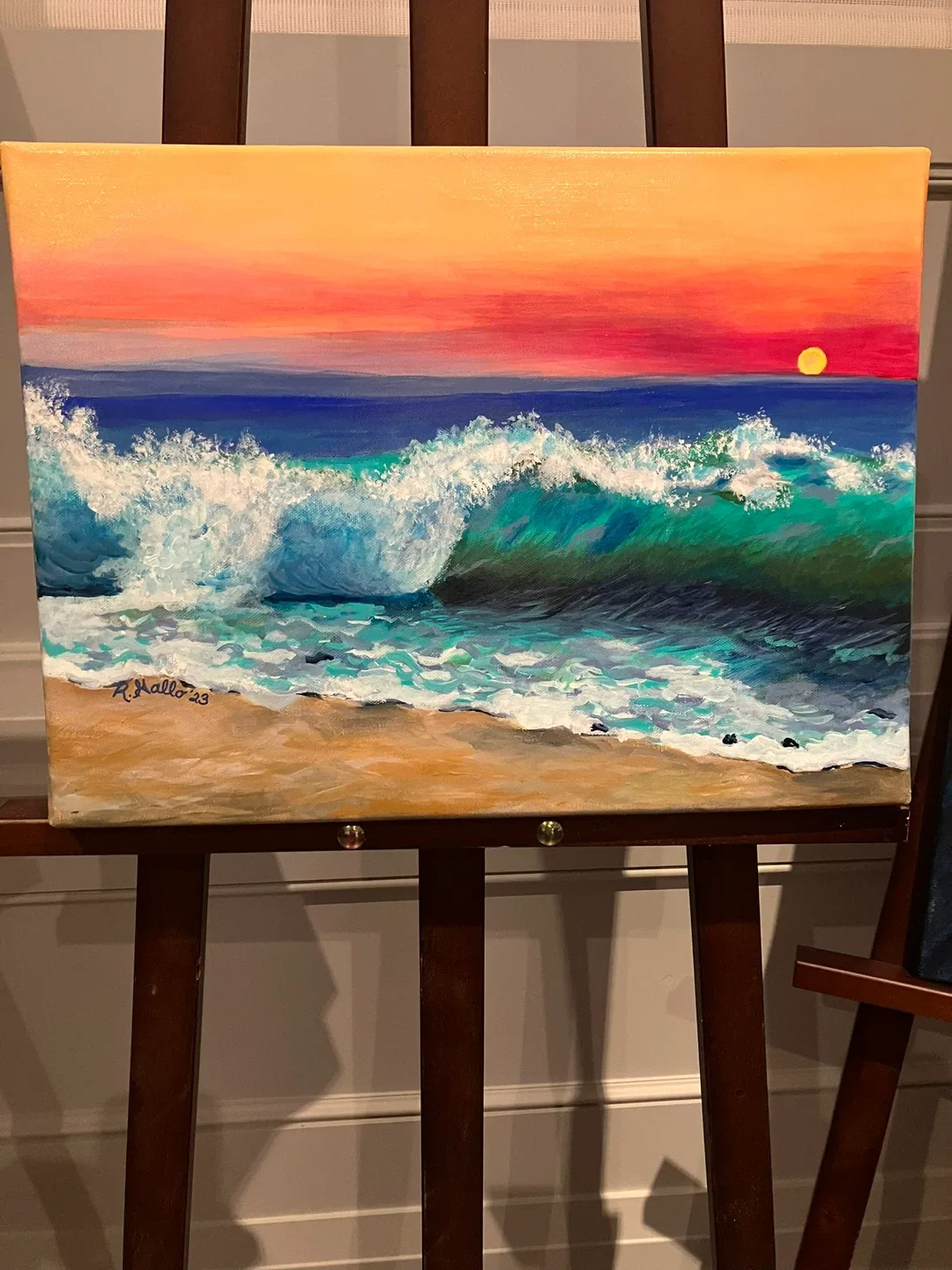 Painting image indicator(8)