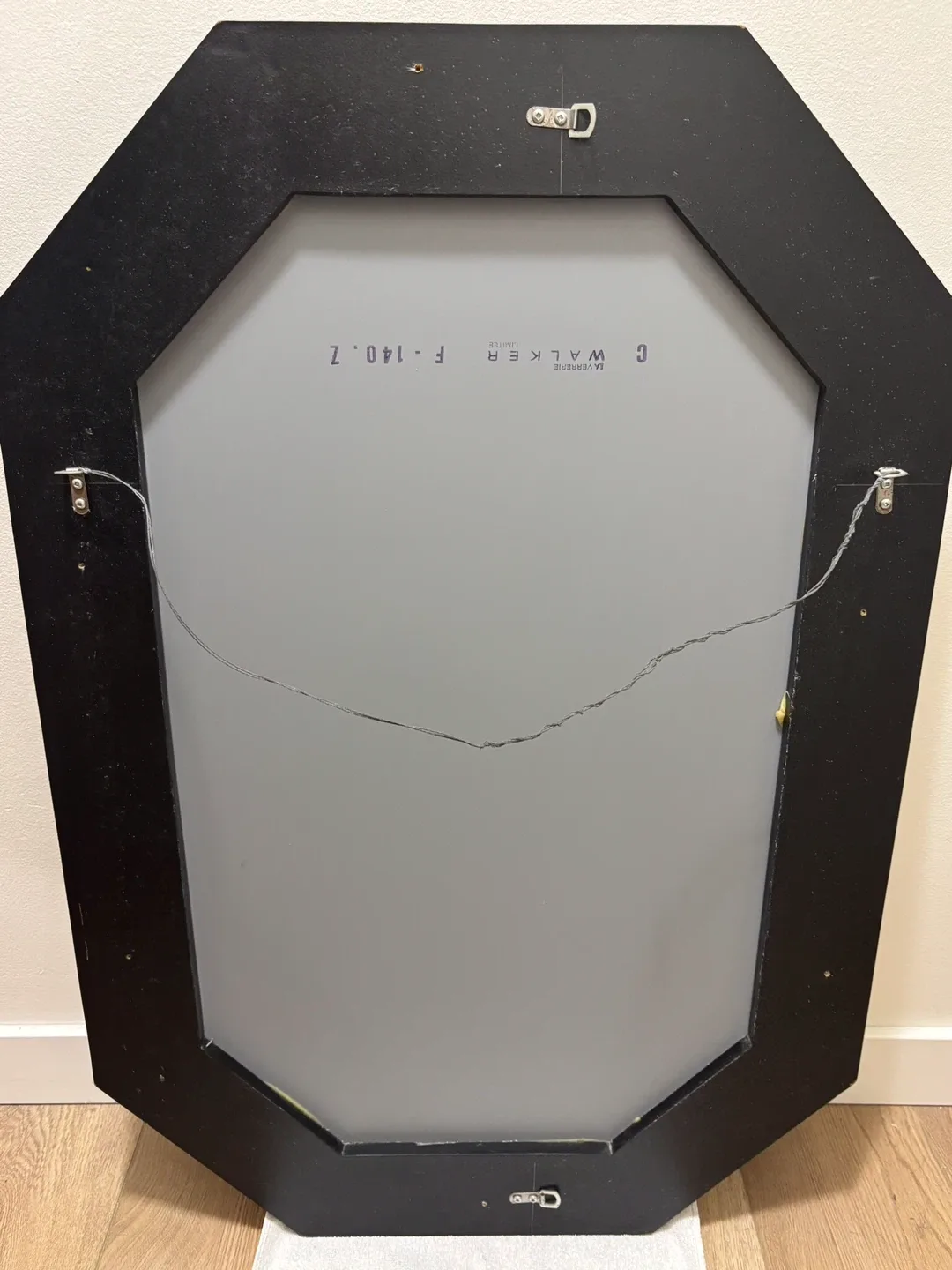 C. Walker Octagonal Wall Mirror & Storage Drawers image indicator(2)