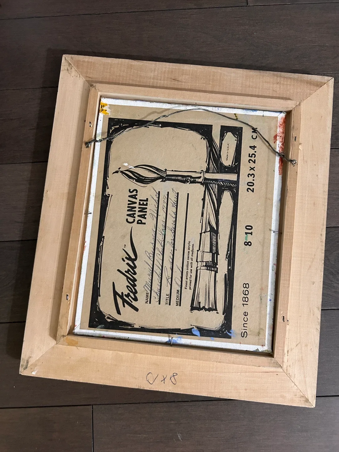 Fredrix Canvas Panel Rose Painting image indicator(3)