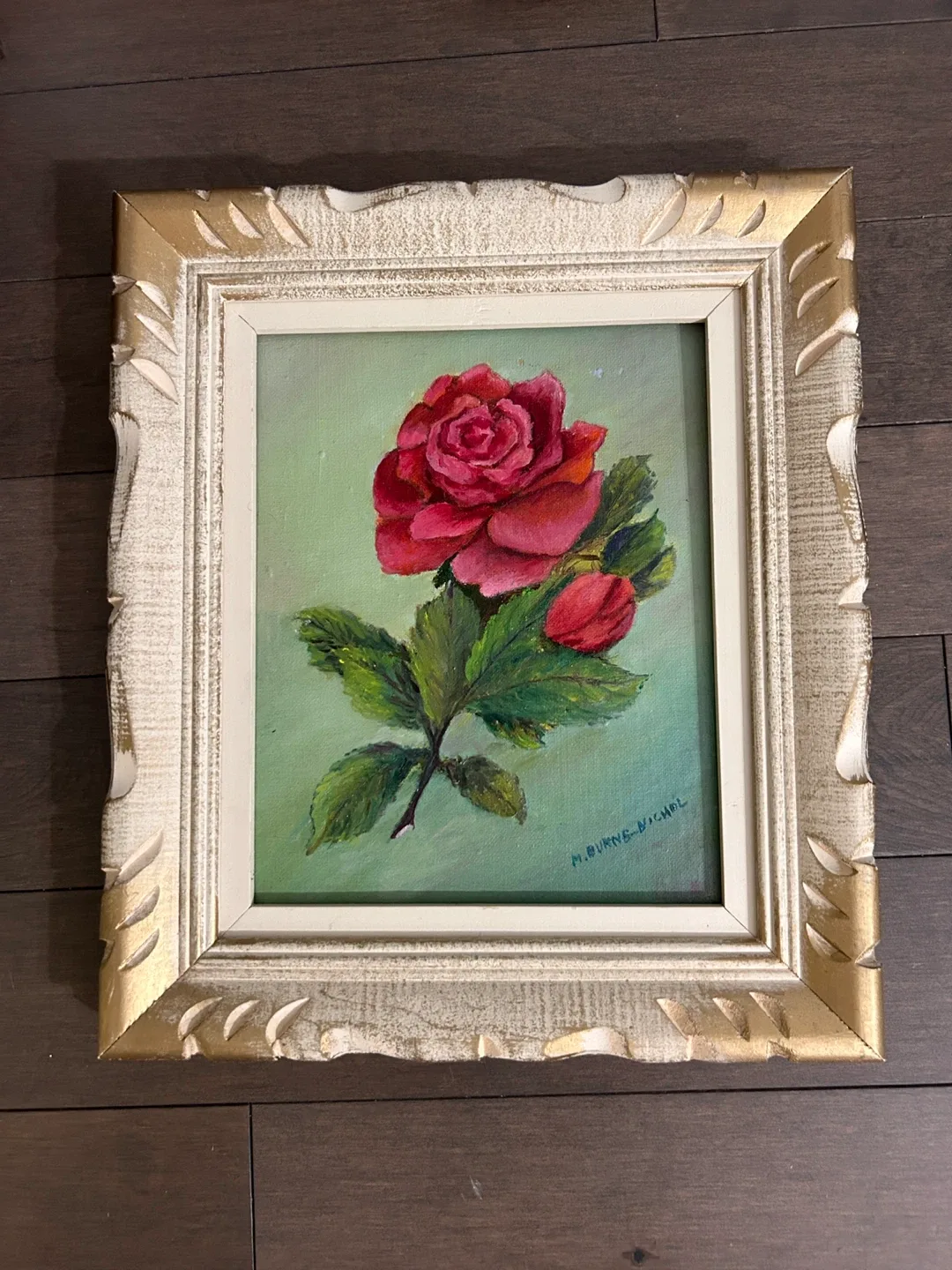 Fredrix Canvas Panel Rose Painting image indicator(8)