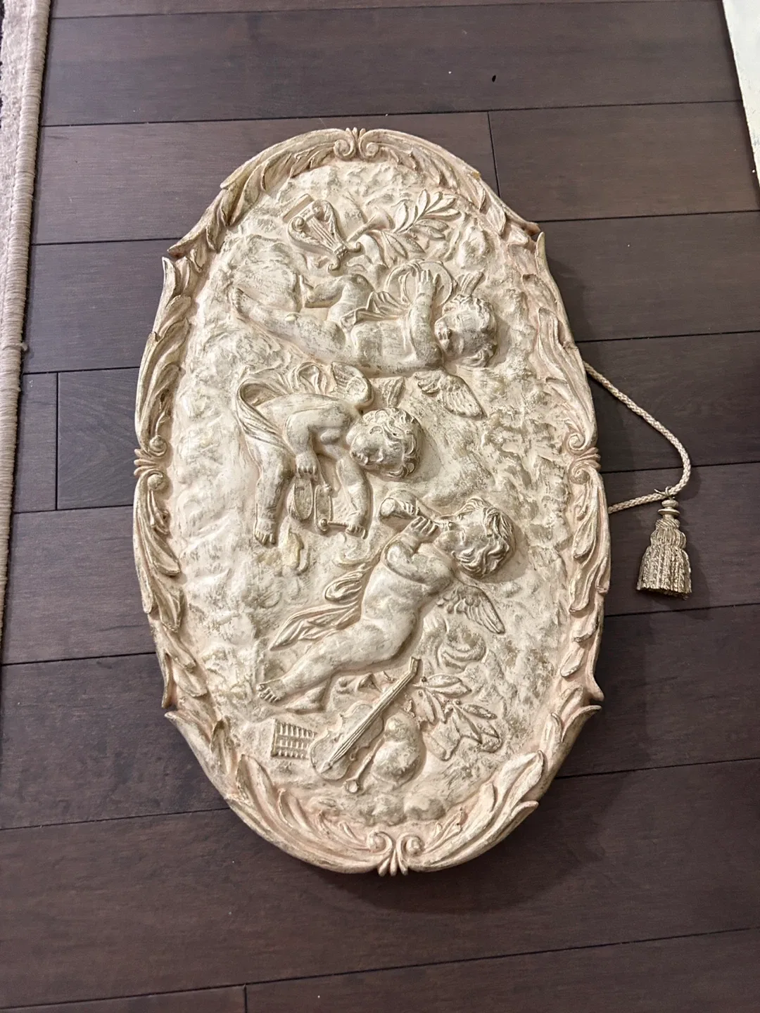 Vintage Cherub Wall Hanging thumbnail