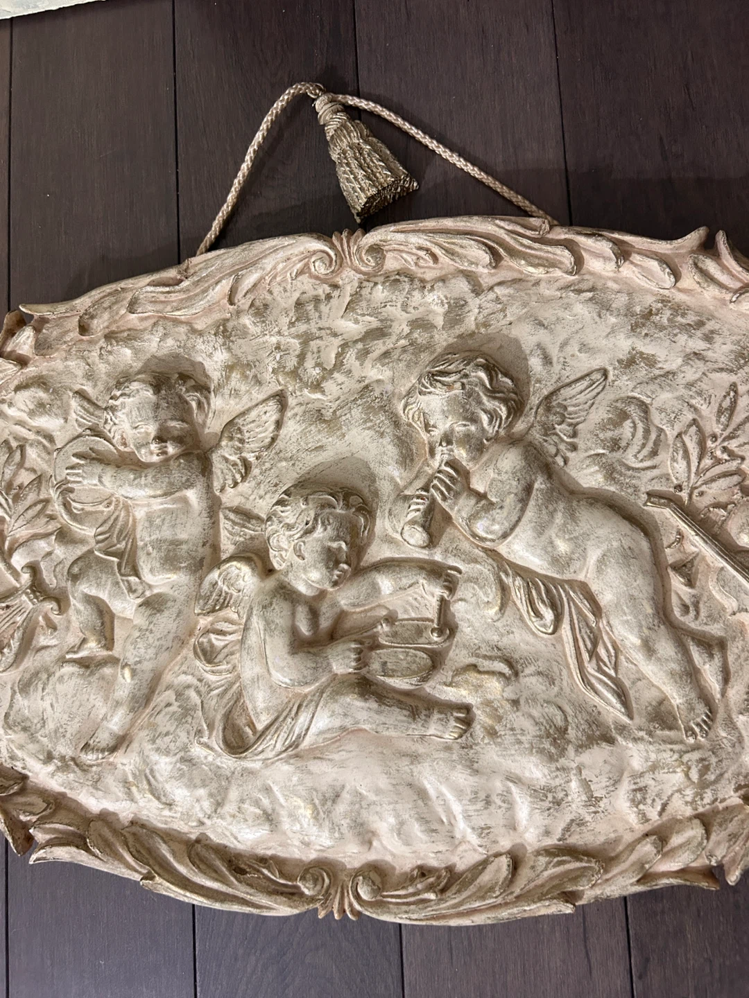 Vintage Cherub Wall Hanging - photo 2
