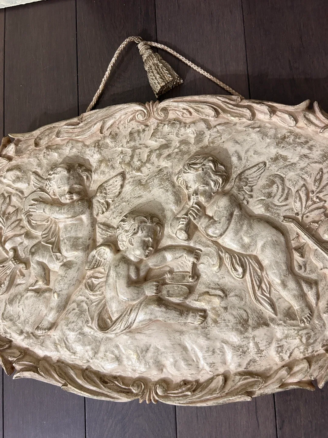 Vintage Cherub Wall Hanging image indicator(2)