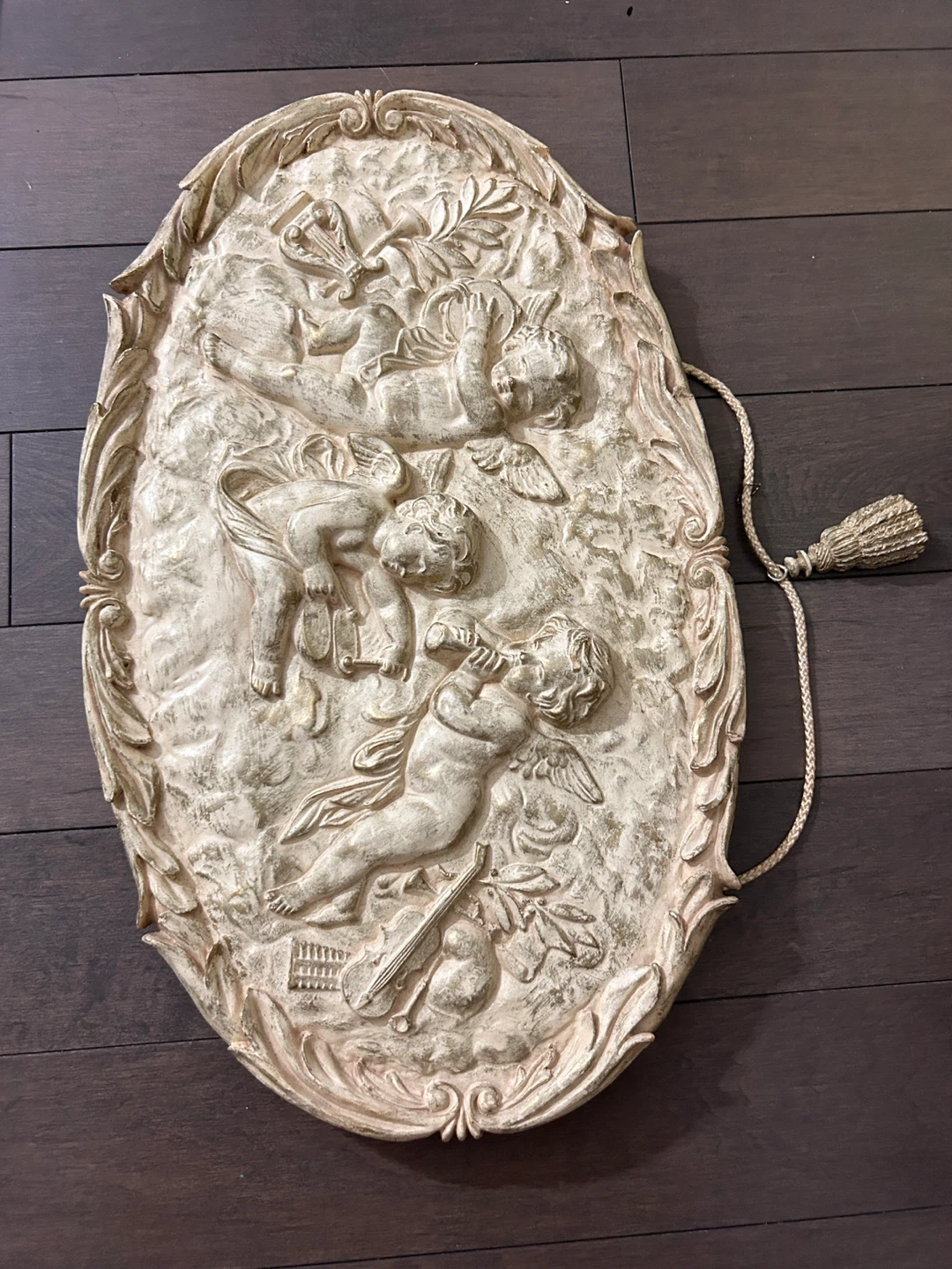 Vintage Cherub Wall Hanging - photo 5