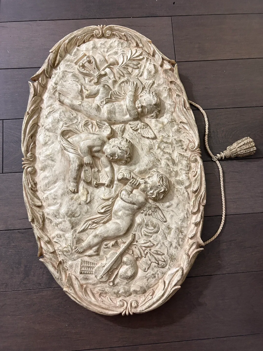 Vintage Cherub Wall Hanging image indicator(5)