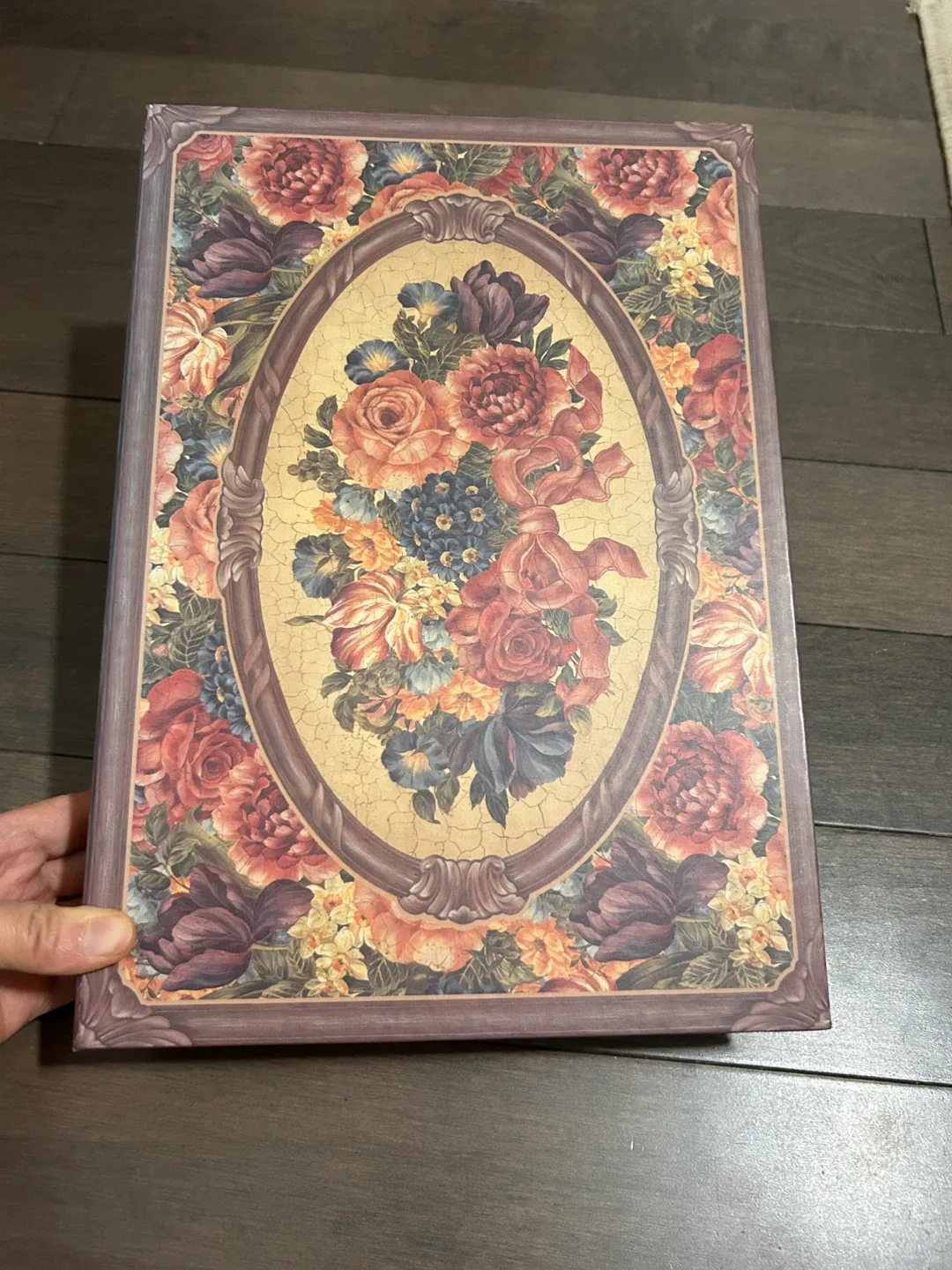 Floral Decorative Storage Box image indicator(4)