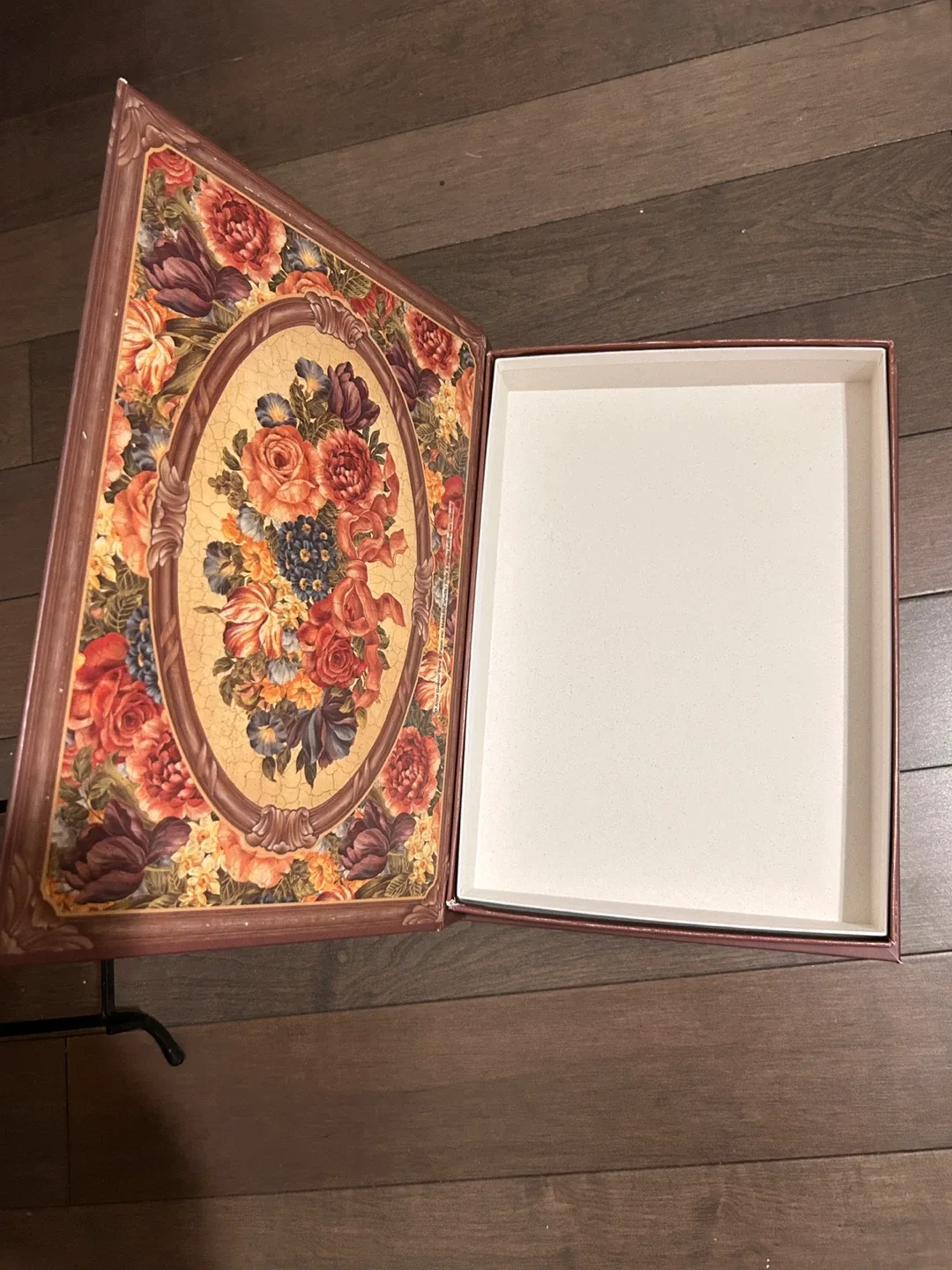 Floral Decorative Storage Box image indicator(3)