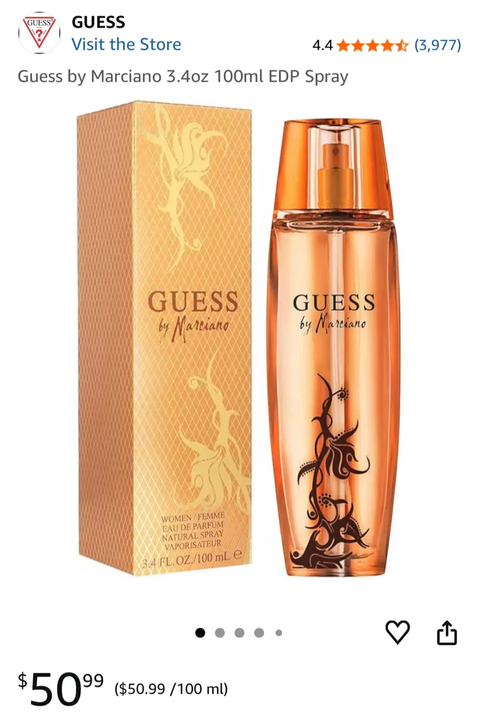 Guess by Marciano 3.4oz/100ml Eau de Parfum image indicator(2)