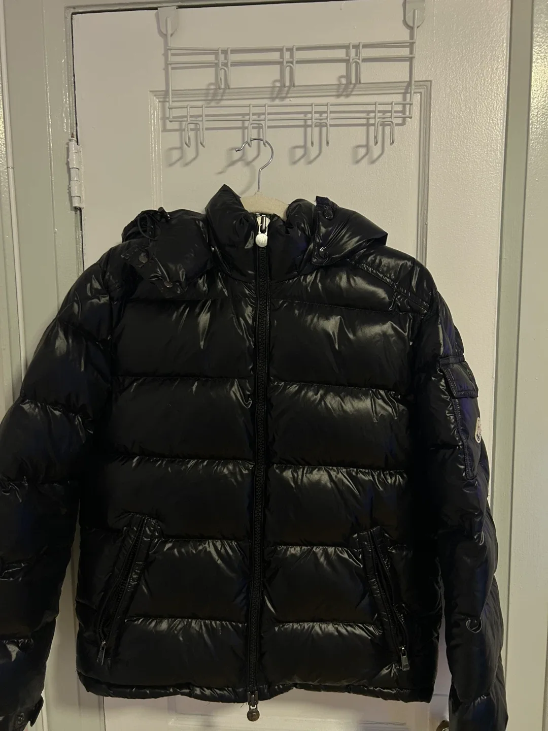 Moncler Black Puffer Jacket image indicator(2)