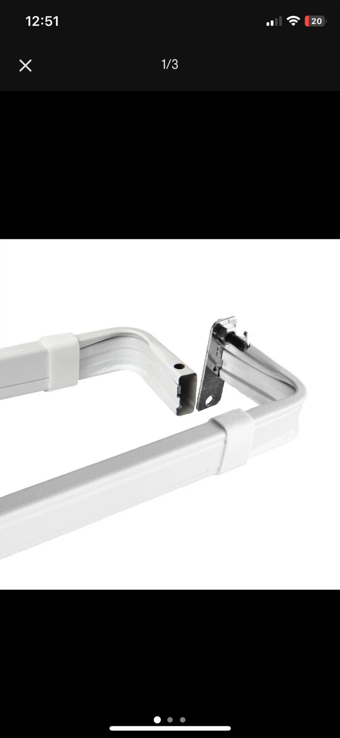 Curtain Rod 48-84 Inch - photo 2