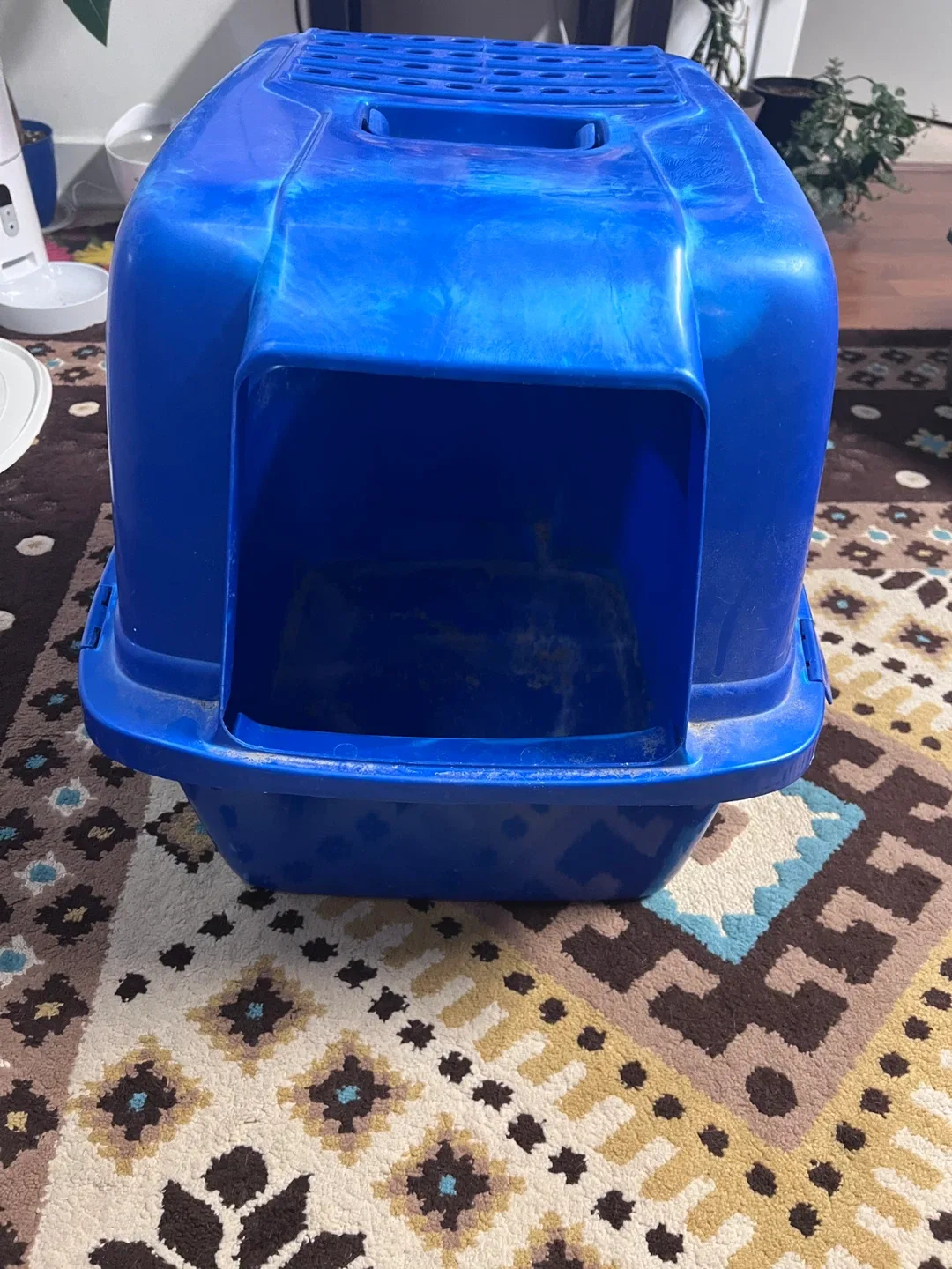 Blue Cat litter box image indicator(2)