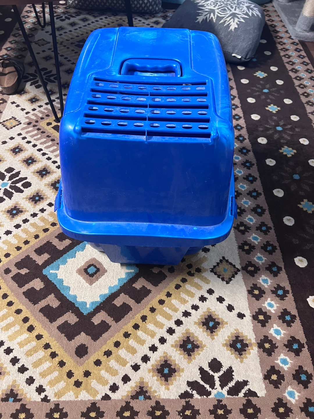 Blue Cat litter box - photo 4
