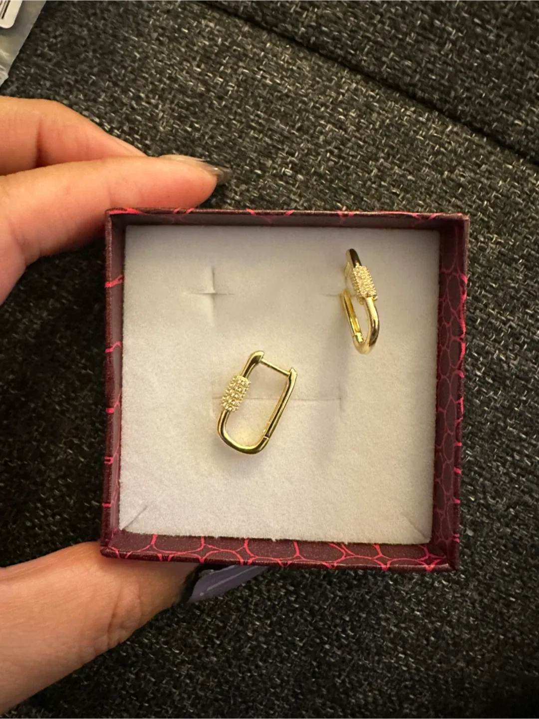 925 silver covered gold Plating  Earrings image indicator(2)