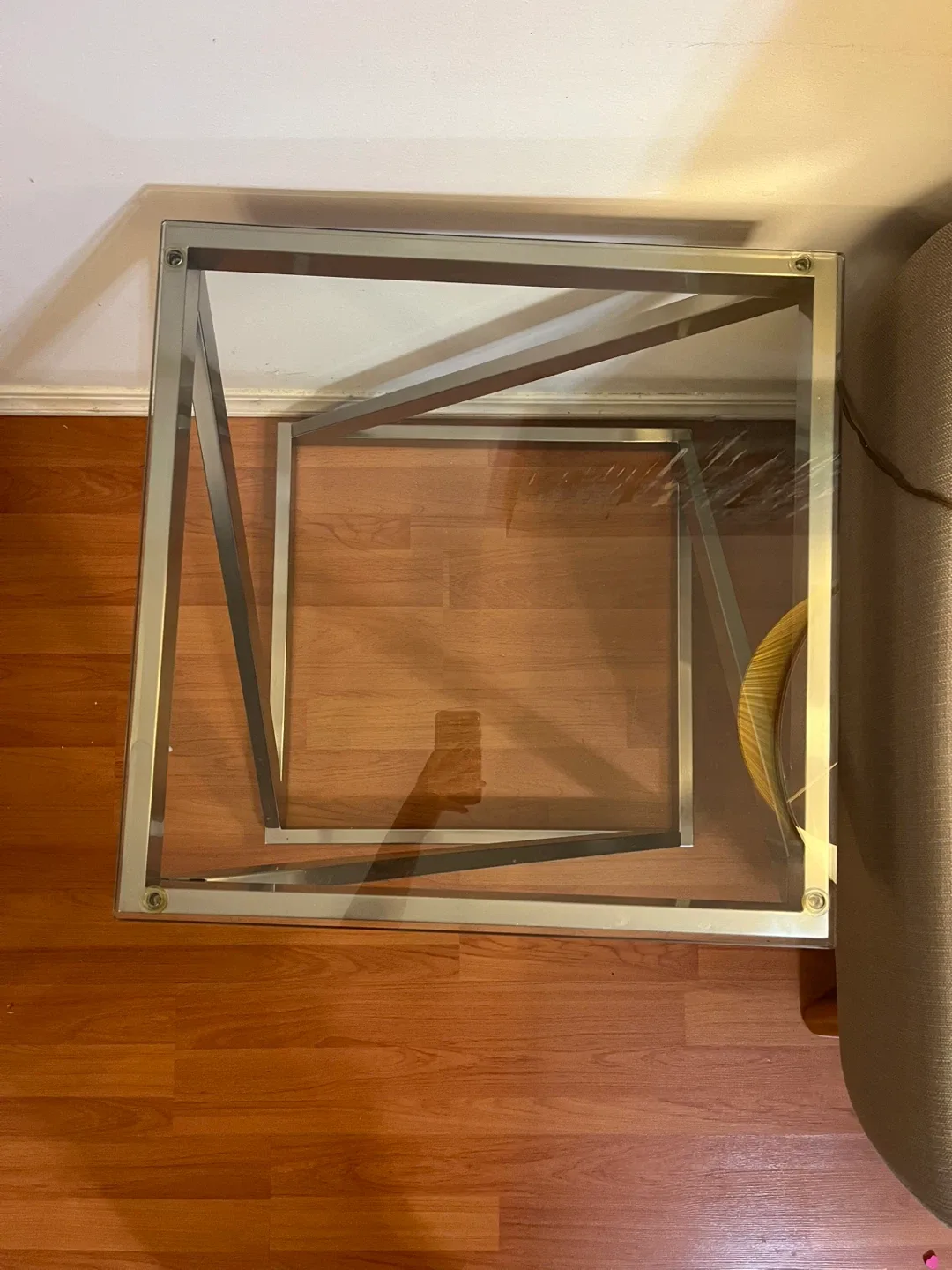 Glass Top End Table image indicator(3)