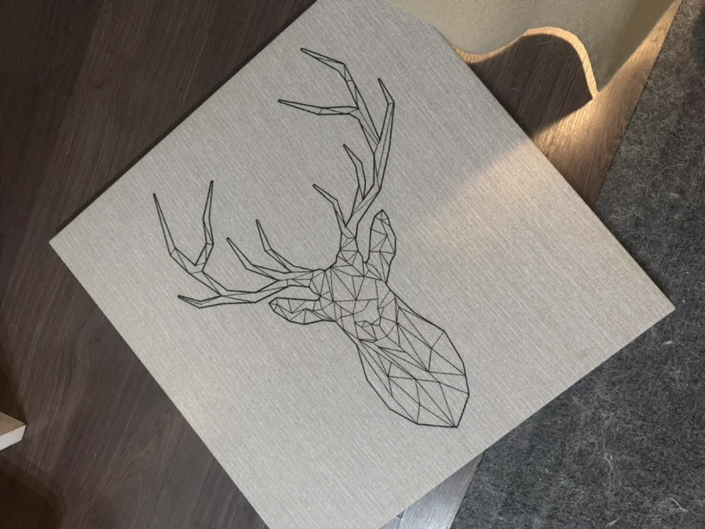 IKEA PJÄTTERYD Picture, Deer Head