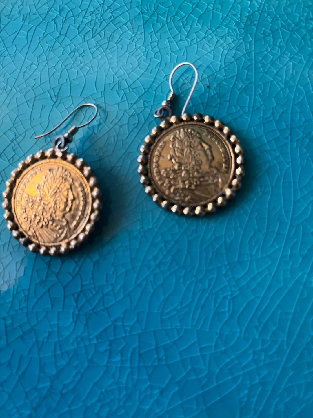 Vintage Coin Earrings