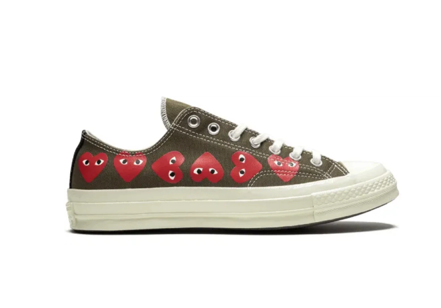 BNWT Converse X Comme des Garçons PLAY - 70 Low Top