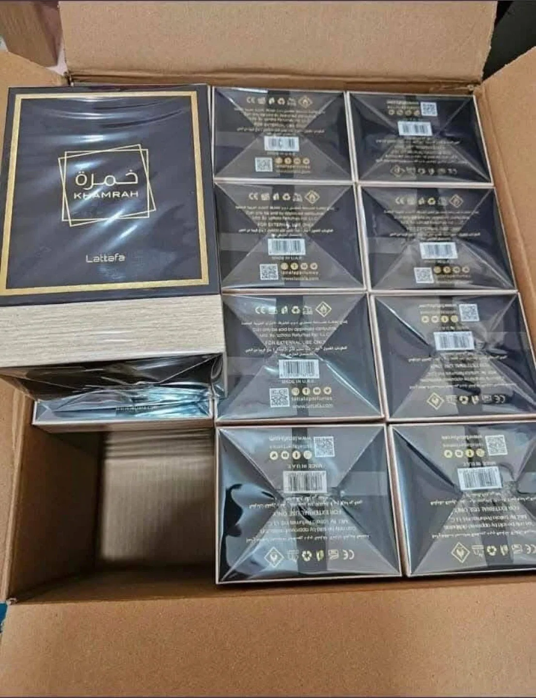 Lattafa Khamrah 100ml EDP - New image indicator(4)