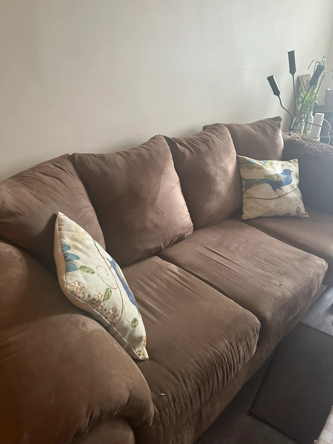 Brown Sofa and Armchair Set🧡