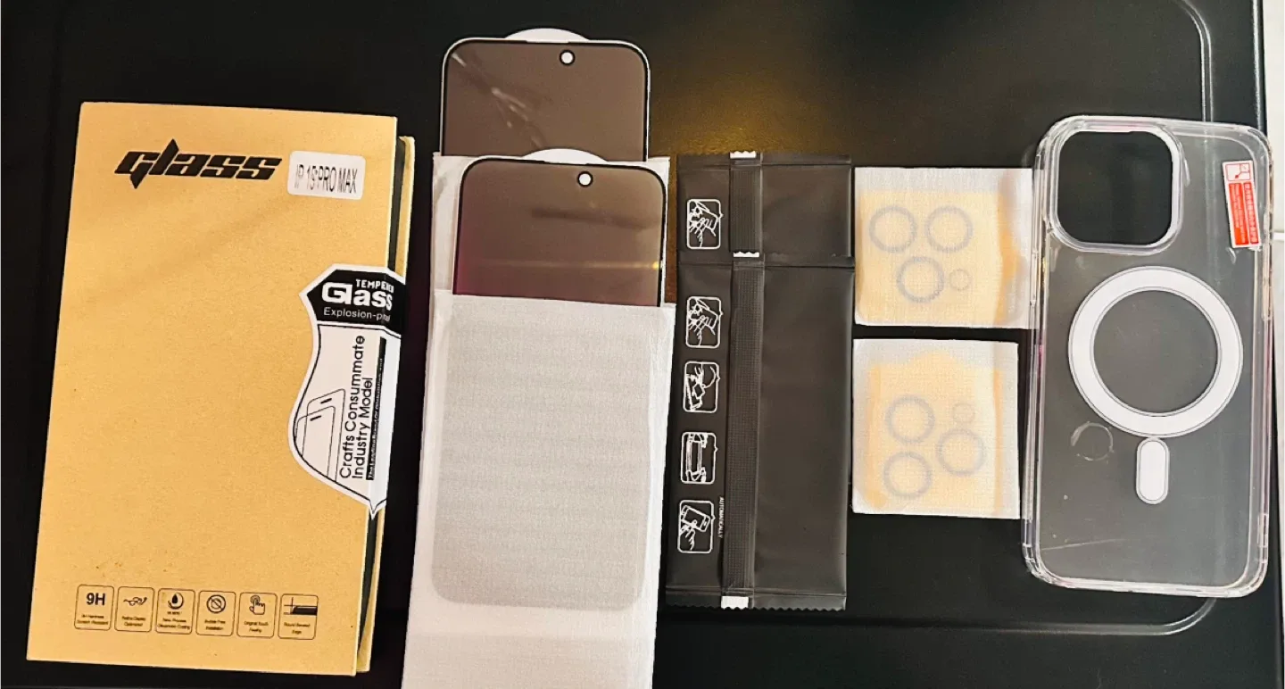 Brand New iPhone 15 Pro Max Full Protection Set image indicator(2)