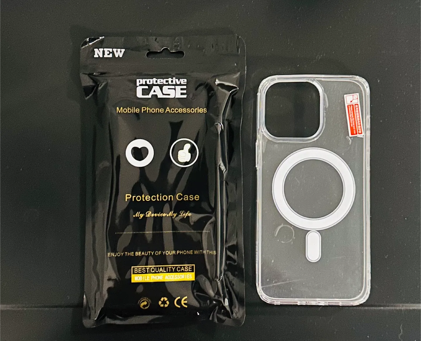 iPhone 15 Pro Max MagSafe Clear Case (Brand New)