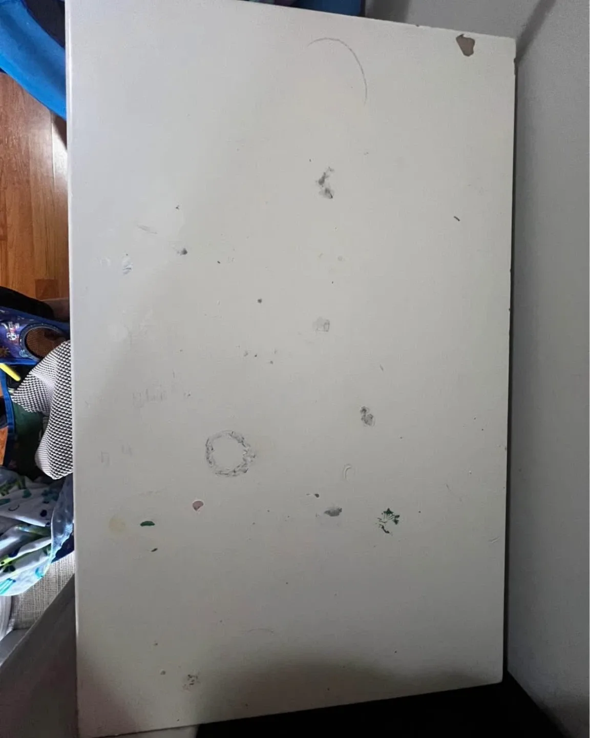 White Nightstand with Drawer & Cabinet image indicator(5)